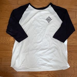 Vans Off the Wall 66 Baseball 3/4 Quarter Sleeve T Shirt